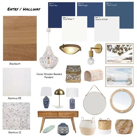 Beach Home Interior Design Mood Board by Donna Moo on Style Sourcebook