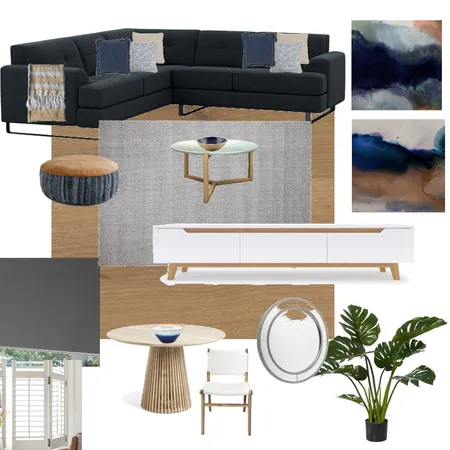 Darlene - living room Interior Design Mood Board by Leanne Martz Interiors