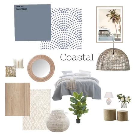 Coastal Interior Design Mood Board by Irma