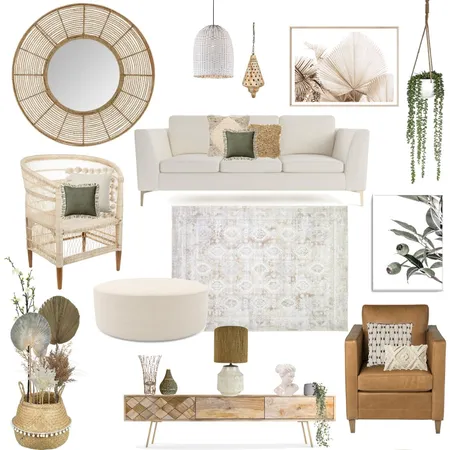 BOHEMIAN Interior Design Mood Board by chrissymixandmatch7