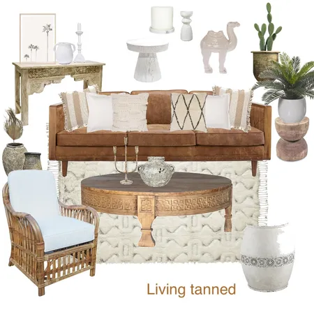 Living tanned Interior Design Mood Board by stylefusion