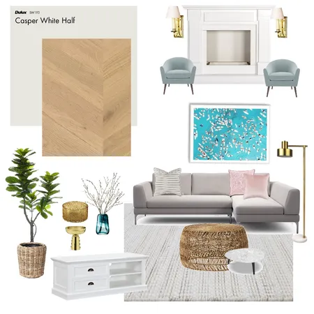 Living Room 2 Interior Design Mood Board by BFrench