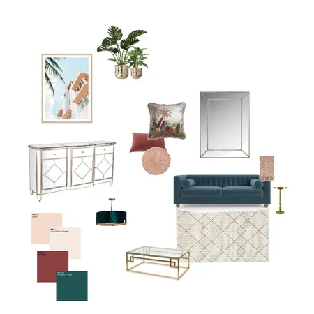 Art Deco Interior Design Mood Board by Bernadette Crome