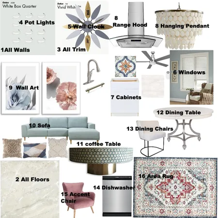 Mood board 38 Concord Interior Design Mood Board by Karen Lucchese