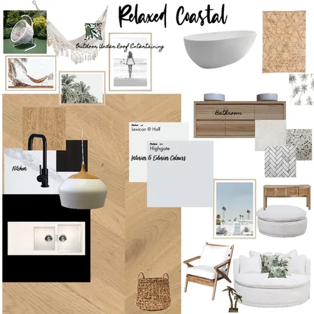 Relaxed Coastal Renovation (Inside) Interior Design Mood Board by Gayle Ogden on Style Sourcebook