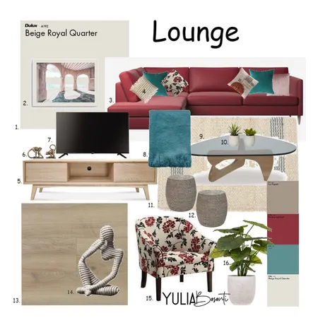 Lounge 4 Interior Design Mood Board by Jumo12