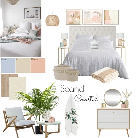 Coastal Chic Interior Design Mood Board by nielleandmirkadesign