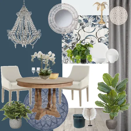 Dining Room Interior Design Mood Board by CarolineB