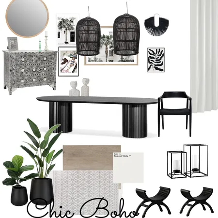 dining Interior Design Mood Board by khadijah.L