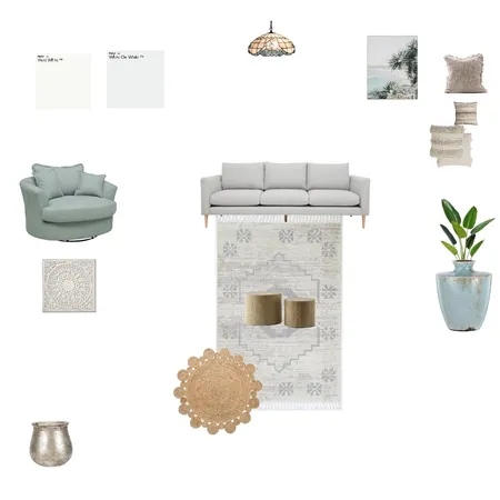 coastal Interior Design Mood Board by rabia .syed