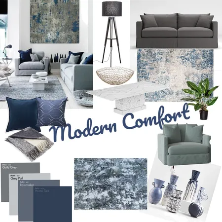 LR Modern Interior Design Mood Board by angiel