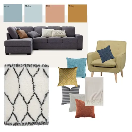 NellyBlueBoard4 Interior Design Mood Board by Maya29