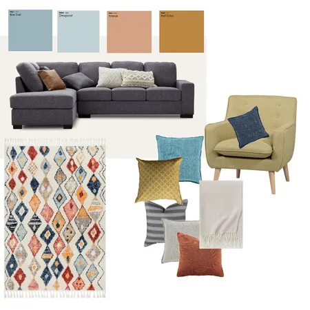 NellyBlueBoard5 Interior Design Mood Board by Maya29