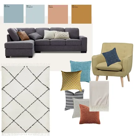 NellyBlueBoard7 Interior Design Mood Board by Maya29