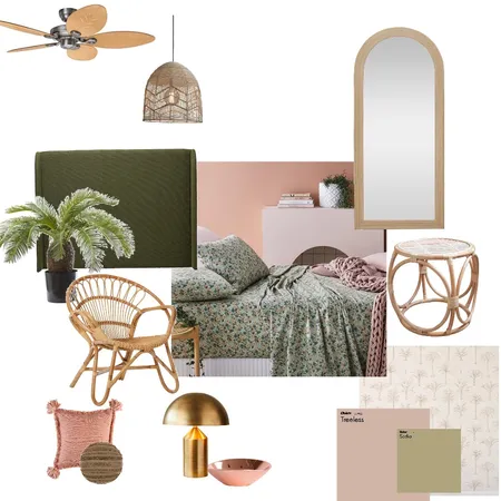 Relaxing Bohemian Interior Design Mood Board by michelle Catrucco on Style Sourcebook