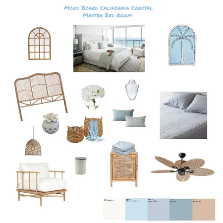 California Coastal Mood Board Interior Design Mood Board by Thayna Alkins-Morenzie