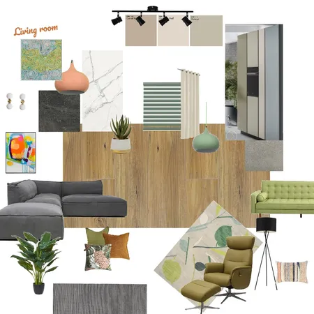 LIVINGROOM_EX1 Interior Design Mood Board by xrysa
