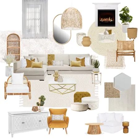 Living room - dream home Interior Design Mood Board by L0tj3