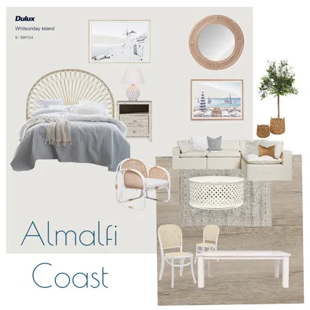 Almalfi Coast Interior Design Mood Board by flicka