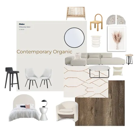 Contemporary Organic Interior Design Mood Board by flicka