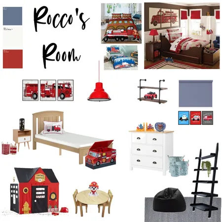 Rocco's Room Interior Design Mood Board by jessicalyn831