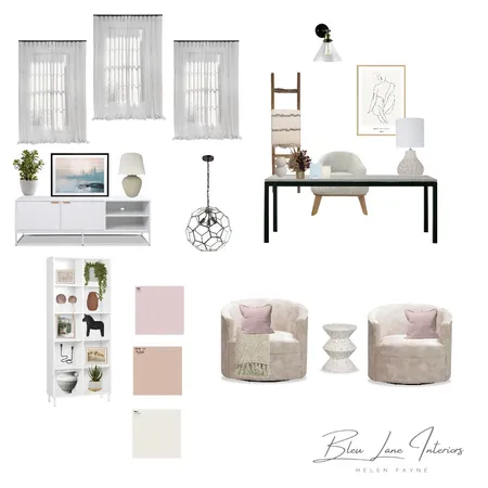 upstairs landing Interior Design Mood Board by HelenFayne