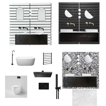 bathroom Interior Design Mood Board by shk85