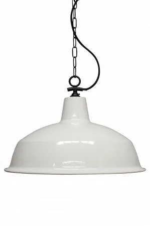 Industrial Warehouse Chain Pendant Light by Fat Shack Vintage, a Pendant Lighting for sale on Style Sourcebook