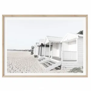 White Bathing Boxes by Boho Art & Styling, a Original Artwork for sale on Style Sourcebook