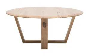 Baxter Round Coffee Table 100cm in Australian Messmate by OzDesignFurniture, a Coffee Table for sale on Style Sourcebook
