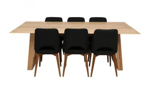 Baxter Dining Table 210cm in Australian Messmate by OzDesignFurniture, a Dining Tables for sale on Style Sourcebook