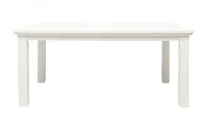 Hamptons Dining Table 160cm in Acacia White by OzDesignFurniture, a Dining Tables for sale on Style Sourcebook