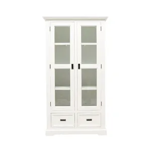 Hamptons Display Unit in Acacia White by OzDesignFurniture, a Cabinets, Chests for sale on Style Sourcebook