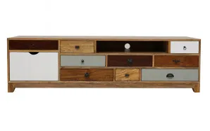 Porto Entertainment Unit 200cm in Multi by OZ Design, a Entertainment Units & TV Stands for sale on Style Sourcebook