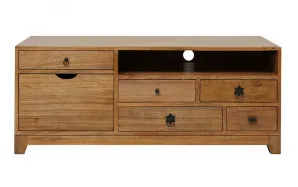 Porto Entertainment Unit 140cm in Clear by OZ Design, a Entertainment Units & TV Stands for sale on Style Sourcebook