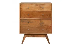 Sari 4 Drawer Buffet 80cm in Clear by OZ Design, a Sideboards, Buffets & Trolleys for sale on Style Sourcebook
