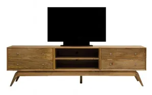 Sari Entertainment Unit 223cm in Clear by OZ Design, a Entertainment Units & TV Stands for sale on Style Sourcebook