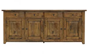 Mango Creek 4 Door Buffet 208cm in Rustic Chocolate by OZ Design, a Sideboards, Buffets & Trolleys for sale on Style Sourcebook