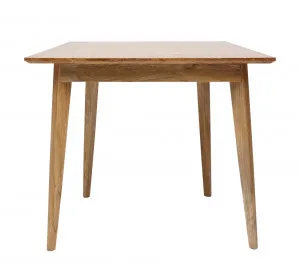 Porto Square Dining Table 120cm in Clear by OZ Design, a Dining Tables for sale on Style Sourcebook