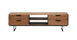 Dixon Entertainment Unit 170cm in Reclaimed Teak by OZ Design, a Entertainment Units & TV Stands for sale on Style Sourcebook