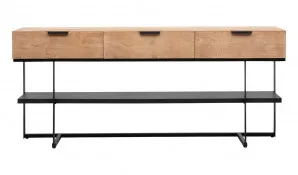 Dixon Console 180cm in Reclaimed Teak by OZ Design, a Console Table for sale on Style Sourcebook