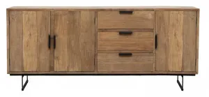 Dixon Buffet 200cm in Reclaimed Teak by OZ Design, a Sideboards, Buffets & Trolleys for sale on Style Sourcebook