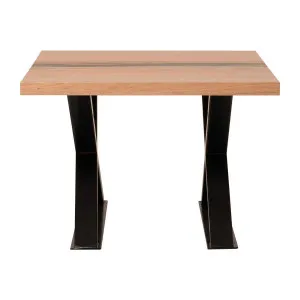 Rawson Side Table 65cm in Messmate with Resin by OzDesignFurniture, a Side Table for sale on Style Sourcebook