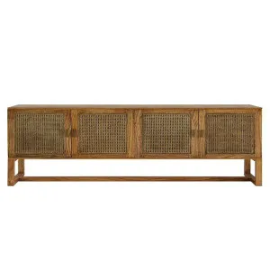 Rita Entertainment Unit 4 Door in Mindi / Rattan by OZ Design, a Entertainment Units & TV Stands for sale on Style Sourcebook