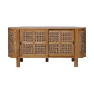 Sergio Buffet 180cm in Clear Lacquer by OzDesignFurniture, a Sideboards, Buffets & Trolleys for sale on Style Sourcebook