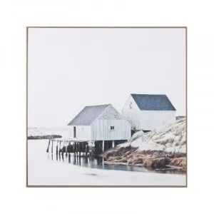 Wintertide Box Framed Canvas in 120 x 120cm by OzDesignFurniture, a Painted Canvases for sale on Style Sourcebook
