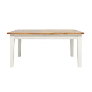 Mango Creek Dining Table 250cm in White / Clear by OZ Design, a Dining Tables for sale on Style Sourcebook