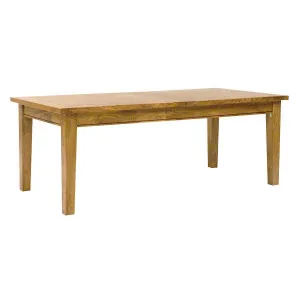 Mango Creek Extension Dining Table 170-250cm in Clear by OZ Design, a Dining Tables for sale on Style Sourcebook