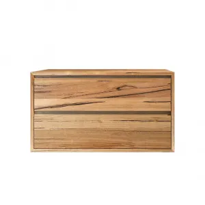 Banksia Solid Timber Bathroom Vanity 2 Vertical Drawes 900 mm by Just in Place, a Vanities for sale on Style Sourcebook