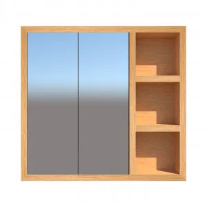 BONDI Solid Timber Shaving Mirror Cabinet with shelves by Just in Place, a Mirrors for sale on Style Sourcebook